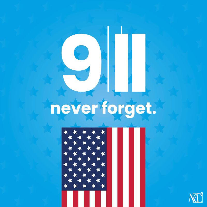 On September 11, 2001, our country stood still and witnessed one of the darkest days in history. Today, we stand tall and remember the 2,977 lives lost 23 years ago. 

#NeverForget