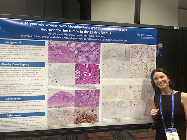 Congrats to our star resident Dr. Miriam Snow on her "Best Resident Poster" award at ASCP! 🔬🥳