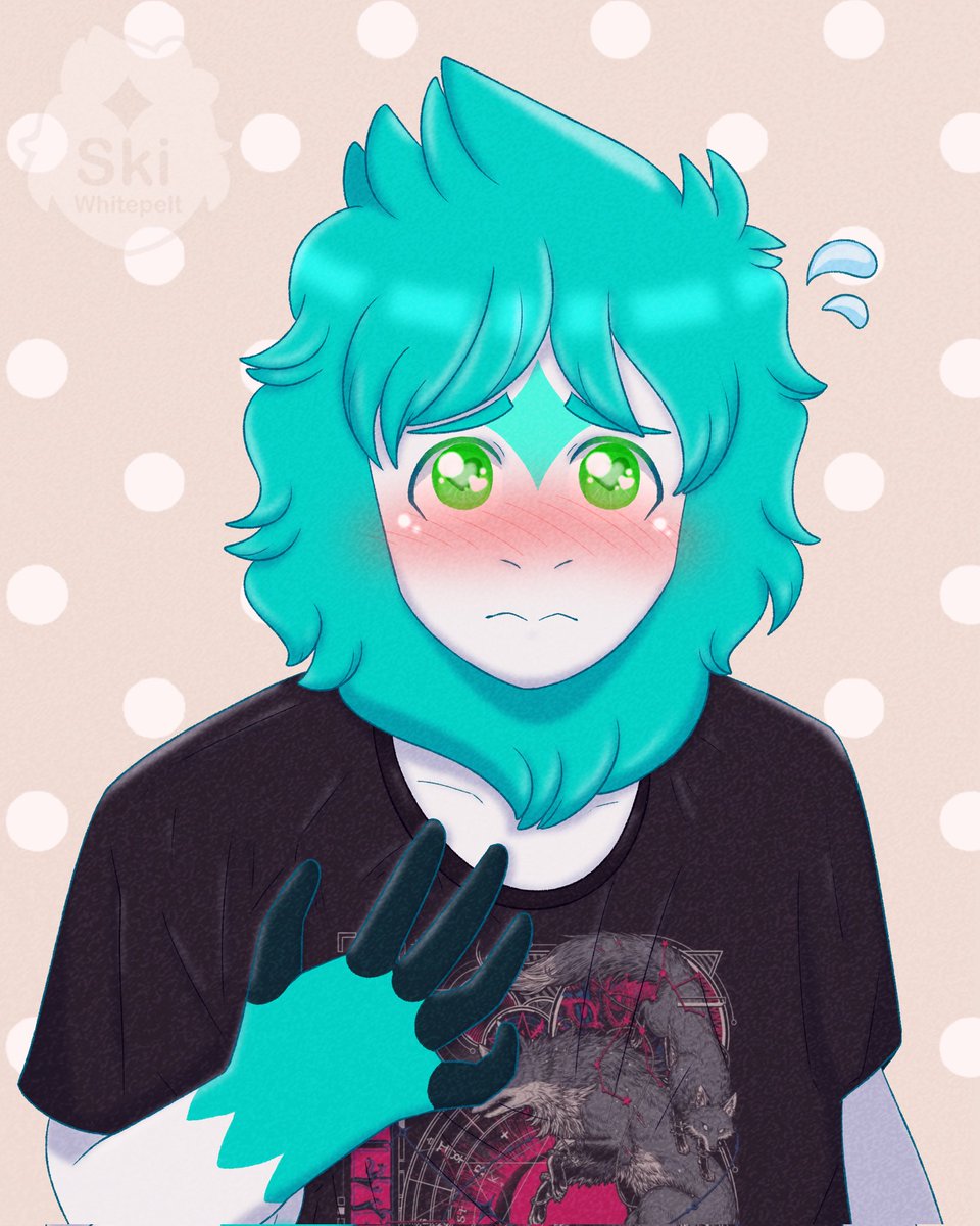 skiwhitepelt's tweet image. wish i was braver sometimes.

#furyart #furryartist #furryartwork