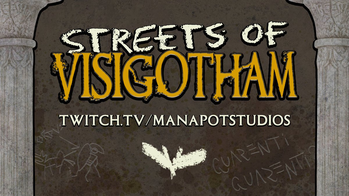 Lego Batman says come watch Streets of Visigotham, my new AP series, premiering tonight on <a href="/ManaPot_Studios/">ManaPot Studios</a>!!

It is the first series I've GM'ed publicly in over a year and the first on Manapot in nearly 9 months so it would mean the world to me!!