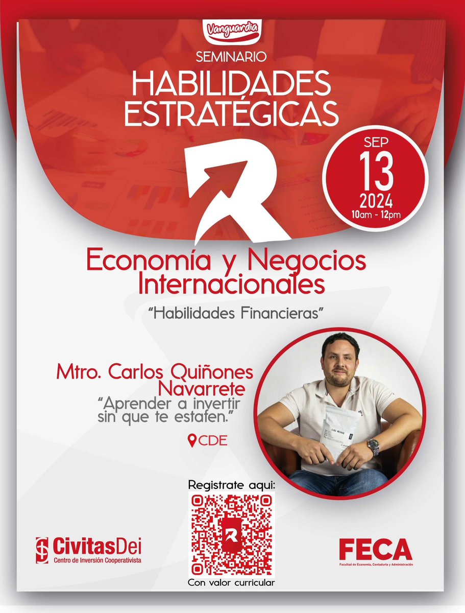 RicardoMCorral's tweet photo. Acompáñennos al segundo módulo de nuestro seminario en habilidades estratégicas.
 
¡ESTO ES VANGUARDIA ACADÉMICA! 🔴✌🏼 https://t.co/72LByQu2PP
