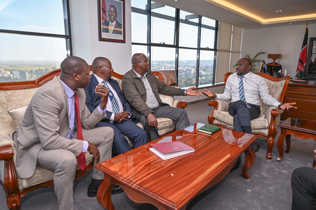Hon. Peter Lochakapong' CBS. (@hon_lochax) on Twitter photo Together with my delegates, we paid a courtesy call to the office of Cs Sports, youth affairs and creative economy <a href="/kipmurkomen/">KIPCHUMBA MURKOMEN, E.G.H</a> . We discussed agendas pertaining a better Kenya and areas of corporations as leaders. Together with my delegates, we paid a courtesy call to the office of Cs Sports, youth affairs and creative economy <a href="/kipmurkomen/">KIPCHUMBA MURKOMEN, E.G.H</a> . We discussed agendas pertaining a better Kenya and areas of corporations as leaders.