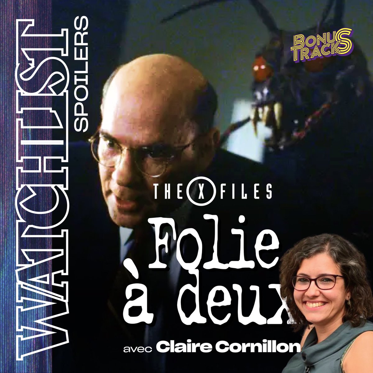 🦟 On continue ce mois #TheXFiles avec cette fois un focus sur l’épisode 19 de la saison 5, « Folie à deux », toujours en compagnie de <a href="/ClaireCornillon/">Claire Cornillon</a> ! Bonne écoute à tous et toutes. 
👉 spoilers.lepodcast.fr/numero-31-etoi…