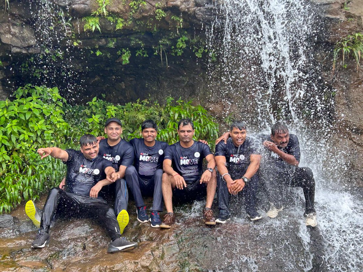 <a href="/bbdsoftware/">BBD</a> has arranged a monsoon trek at Wandre waterfall near Pune. We enjoyed a lot by coming out of routine work, and getting in touch with nature.
<a href="/GtribeE/">Gtribe Experiences</a> 
#ConnectWithNature #Trekking #BBD #bbdindia