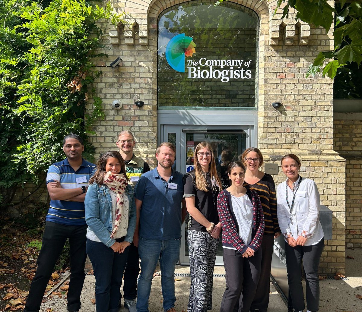 Clementine Villeneuve (@clem_villeneuve) on Twitter photo Fantastic time in Cambridge with 2024 pathway to independence fellows with the <a href="/Co_Biologists/">The Company of Biologists</a>. A huge thanks to <a href="/katemmabrown1/">Katherine Brown</a> and @amjeve for organizing this event and to <a href="/hfpconsulting/">hfp consulting</a> for their precious advice in leadership!@Dev_journal Fantastic time in Cambridge with 2024 pathway to independence fellows with the <a href="/Co_Biologists/">The Company of Biologists</a>. A huge thanks to <a href="/katemmabrown1/">Katherine Brown</a> and @amjeve for organizing this event and to <a href="/hfpconsulting/">hfp consulting</a> for their precious advice in leadership!@Dev_journal
