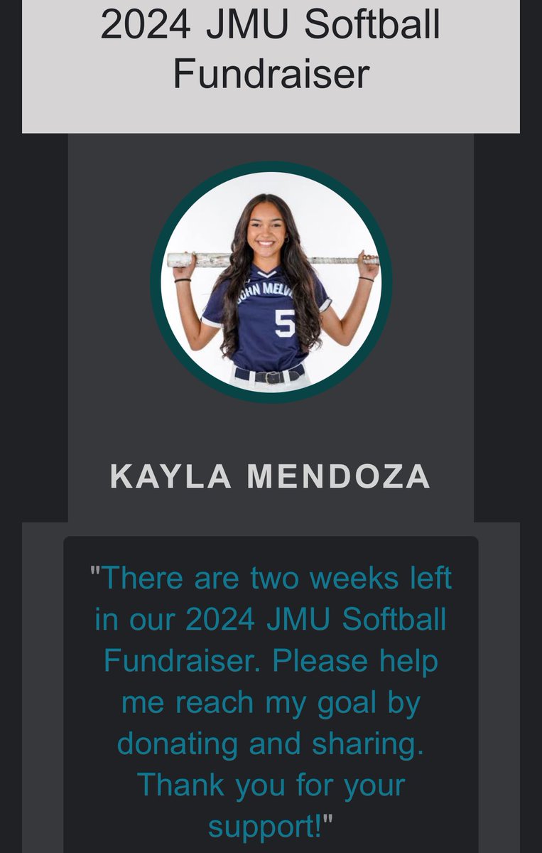 Anyone want to help my niece ⚾️ 

verticalraise.com/fundraiser/202…