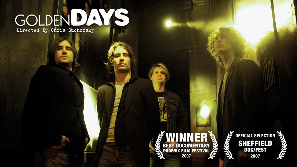 You can now watch Golden Days, the 2007 documentary by Chris Suchorsky that captures The Damnwells' wild ride through their first major record deal—only to have it nearly destroy their career. WATCH NOW  → thedamnwells.band/goldendays