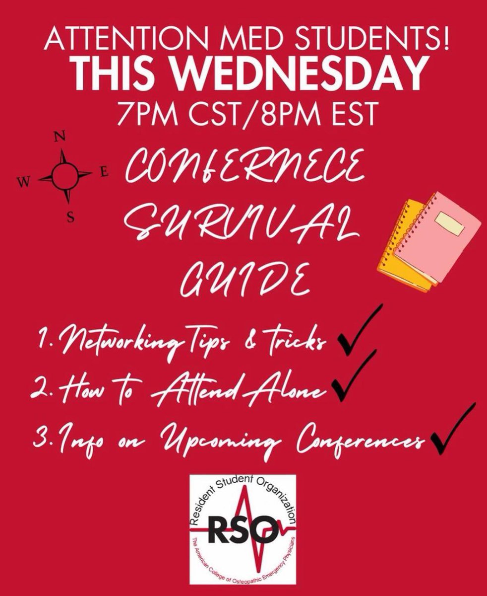 Do you want to come to ACOEP Scientific Assembly but live never been to a conference and don’t know what to expect? This session is for you- tune TONIGHT at 7pm CST!

Meeting ID: 889 3767 9265