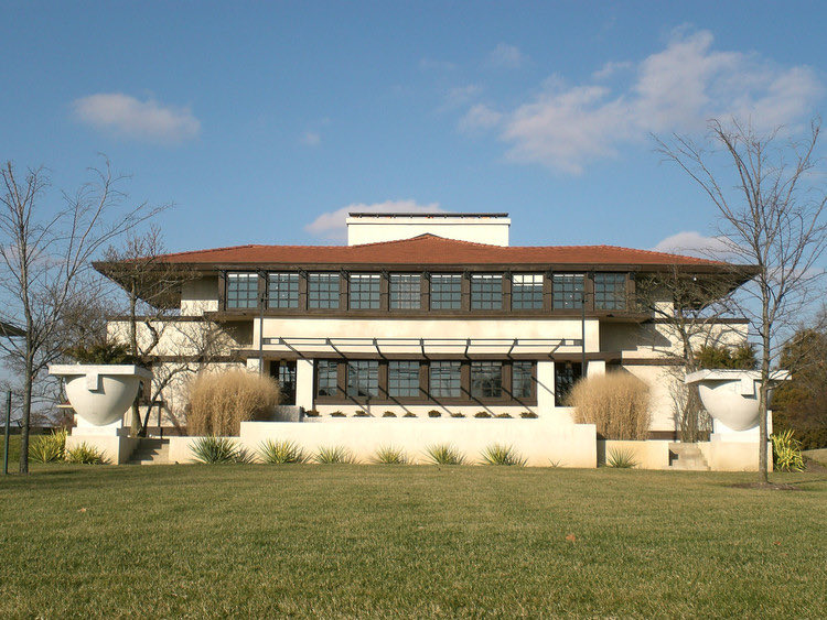 One thing Springfield, Ohio does actually have is the Westcott House (1906-08), a Prairie-style Frank Lloyd Wright-designed house that has been very nicely restored.