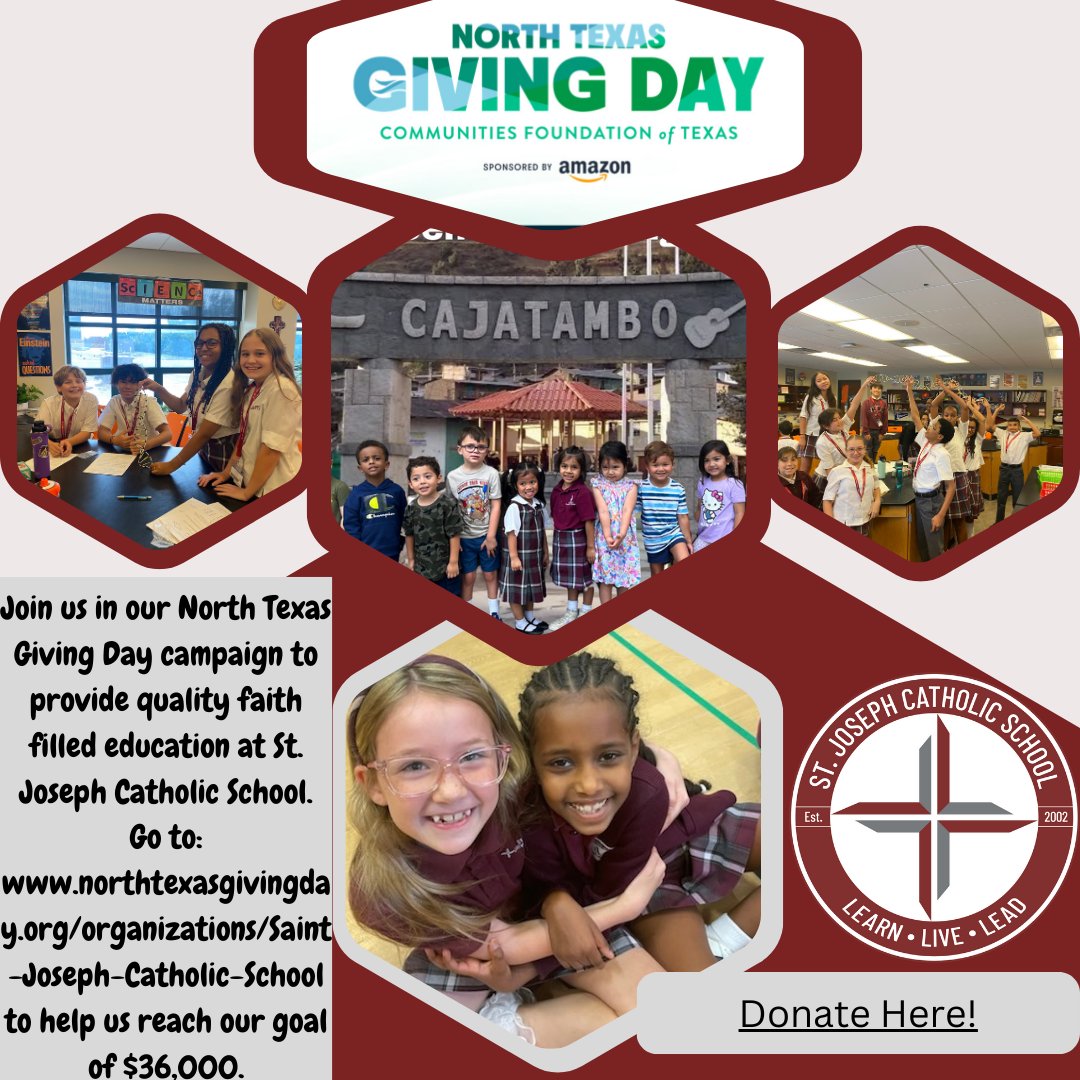 It's North Texas Giving Day early giving! Like and share our campaign with your friends.  Our goal is $36,000. and we need all the help we can get! Click and donate today!