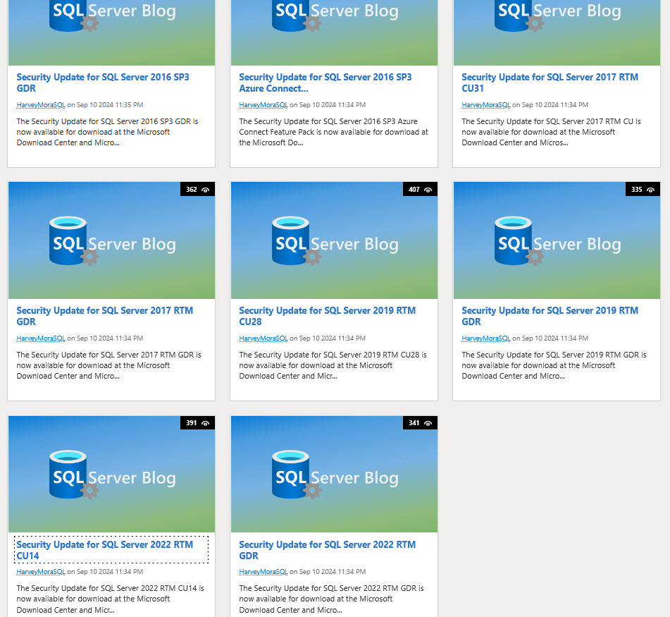 AndreasWolter's tweet image. Multiple Security Updates for #SQLServer: 3 vulnerabilities for Elevation of Privileges with high impact potential have been found in the engine alone and an additional 9 vulnerabilities for Remote Code Execution and Information Disclosure in Machine Learning Services. Fixes are…