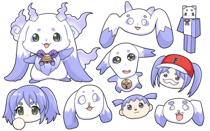 おはようございます!( ˘ω˘ )ここ最近描いたかわいいいきもの達ですお納めください 