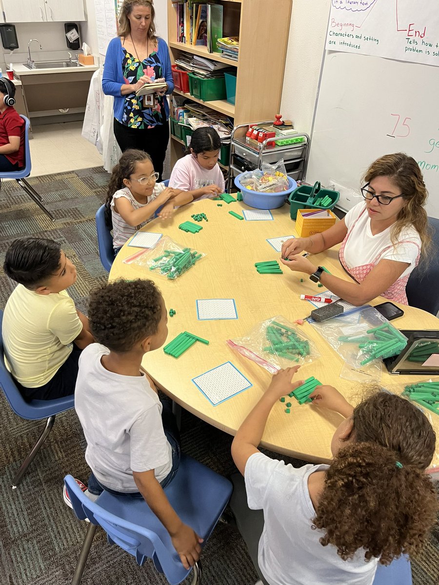 Math interventions in full force in our 2nd grade classrooms. Manipulatives are a non negotiable to support our mustangs! … Keep Going, Keep Growing &amp; Keep Glowing! <a href="/OCPSnews/">ocpsnews</a> <a href="/DrRahim_Jones/">Dr. Rahim Jones</a>