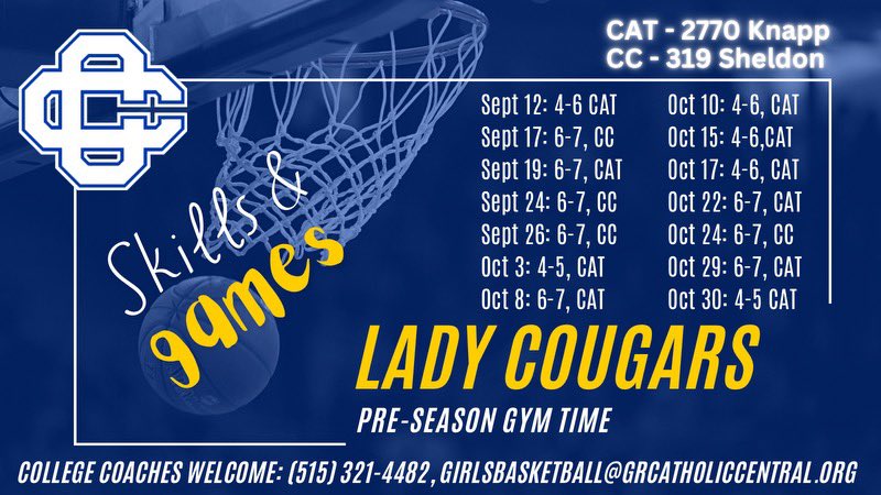 Nichol Fellows (@nfellows14) on Twitter photo Catholic Central girls basketball open gym schedule!! <a href="/PGHMichigan/">Prep Girls Hoops Michigan</a> <a href="/hailey_durland/">Hailey Durland</a> <a href="/GraceMcK2025/">Grace McKinney</a> <a href="/PaytonFellows14/">Payton Fellows</a> <a href="/JayaChandler21/">Jaya Chandler</a> <a href="/EllaPicarazzi/">Ella Picarazzi</a> <a href="/lily_engstrom/">Lily Engstrom</a> <a href="/CoachEvanBell/">Evan Bell</a> <a href="/MichHSBball/">Mich HS Bball</a> Catholic Central girls basketball open gym schedule!! <a href="/PGHMichigan/">Prep Girls Hoops Michigan</a> <a href="/hailey_durland/">Hailey Durland</a> <a href="/GraceMcK2025/">Grace McKinney</a> <a href="/PaytonFellows14/">Payton Fellows</a> <a href="/JayaChandler21/">Jaya Chandler</a> <a href="/EllaPicarazzi/">Ella Picarazzi</a> <a href="/lily_engstrom/">Lily Engstrom</a> <a href="/CoachEvanBell/">Evan Bell</a> <a href="/MichHSBball/">Mich HS Bball</a>