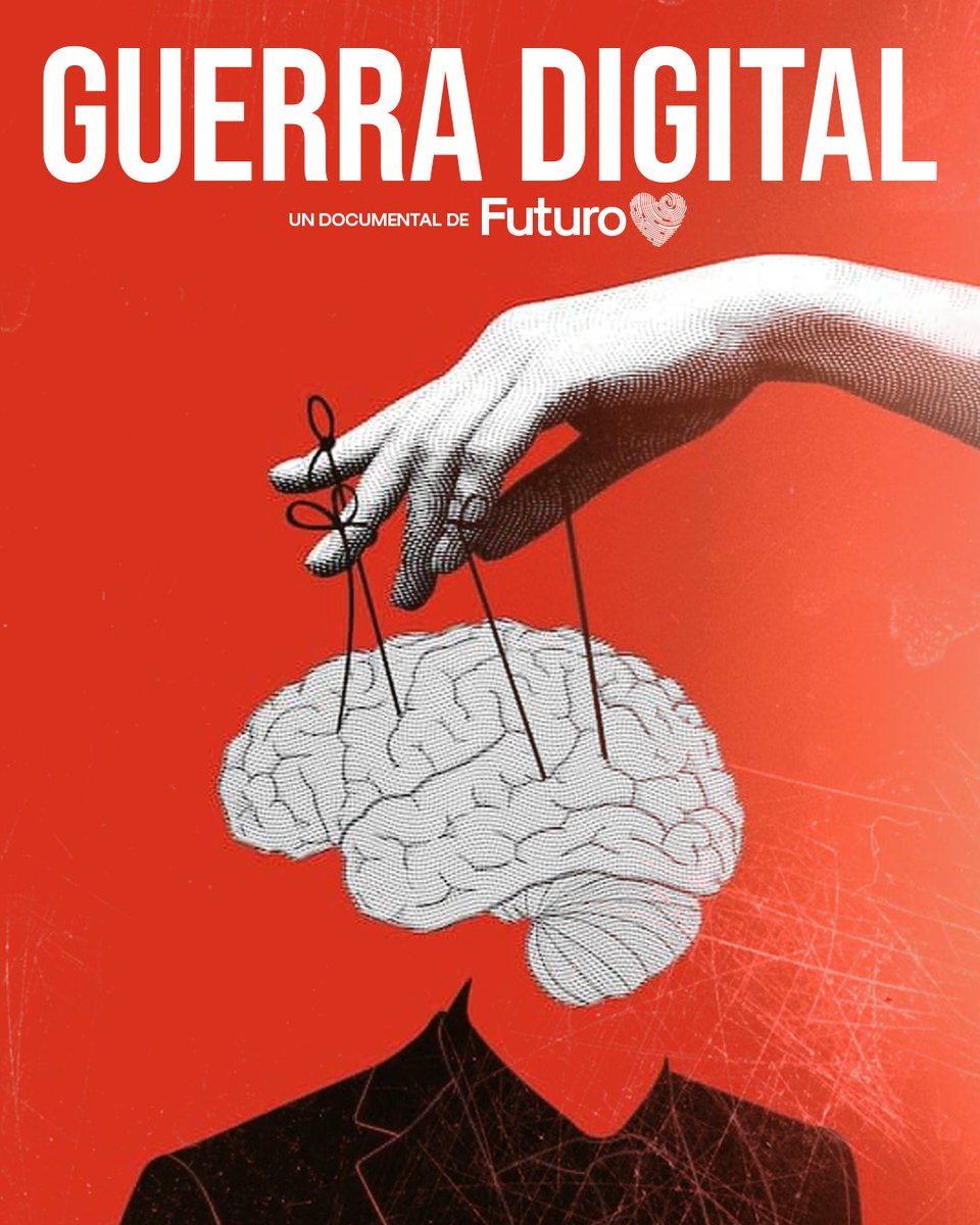 ¡Acompáñanos al estreno de "Guerra Digital" un documental de Movimiento #Futuro! 🎥

Este impactante trabajo audiovisual revela cómo las narrativas digitales moldean la percepción sobre Venezuela y desafian la realidad del pueblo ante el mundo.

👇🏼
youtube.com/watch?v=JzgMC3…