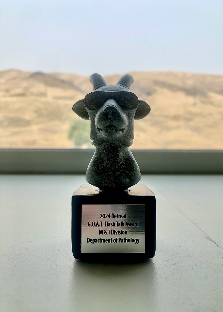 _jenna_reed's tweet image. Another successful @UofUMandI retreat for the Lamb-Evavold-Liu labs, and happy to have been awarded the 2024 G.O.A.T. Flash Talk Award!