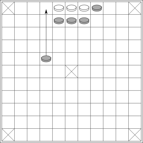 Hnefatafl Board Game tweet media