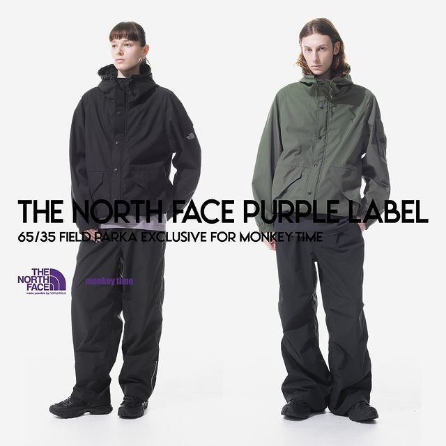 THE NORTH FACE PURPLE LABEL × monkey time 65/35 フィールド