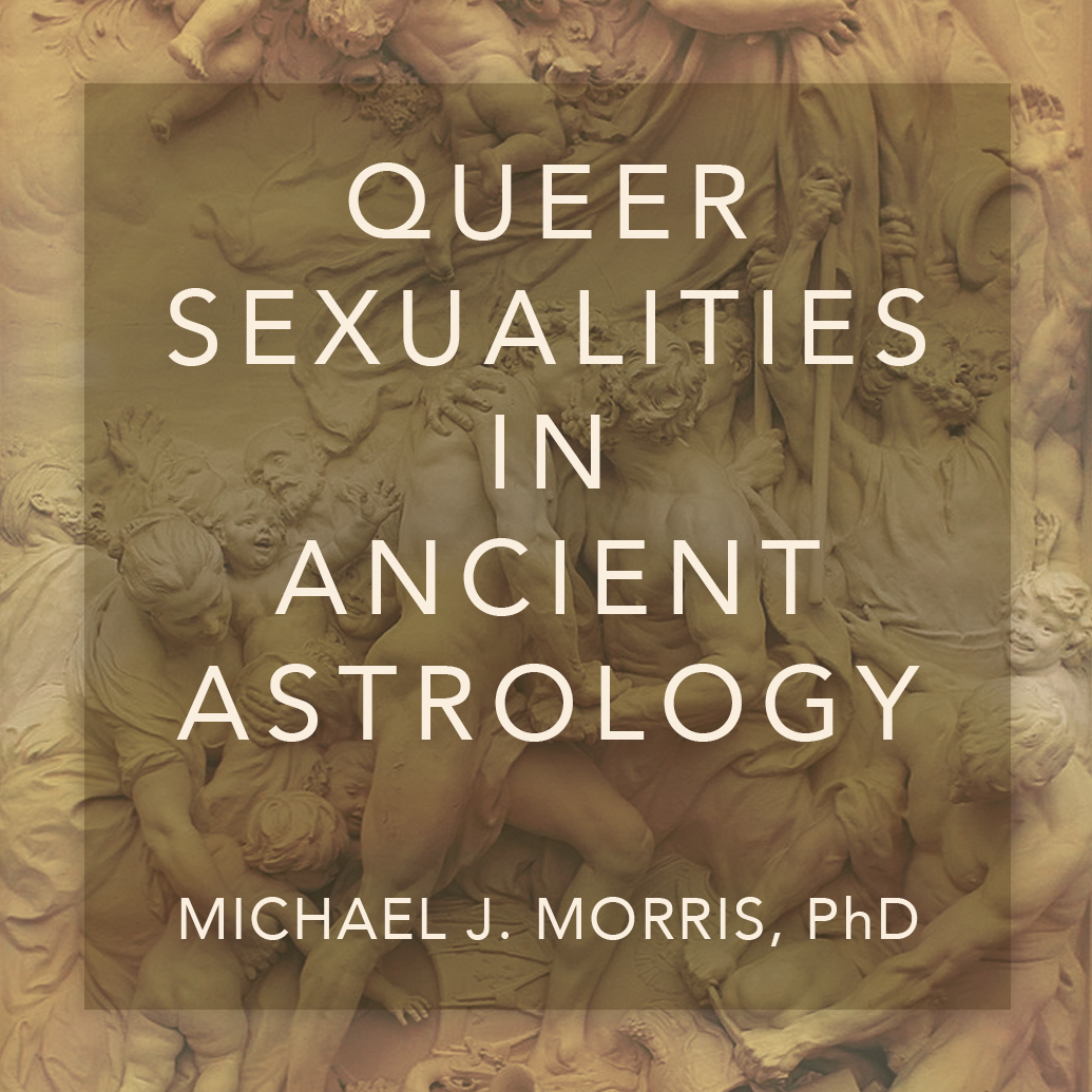 I am excited to share that the recording of my recent presentation Queer Sexualities in Ancient Astrology is now available on my website!

Includes:
-60-minute video (mp4)
-60-minute audio (m4a)
-PowerPoint slides (PDF)
-Transcript (PDF)

michaeljmorris.co/store/p18/quee…