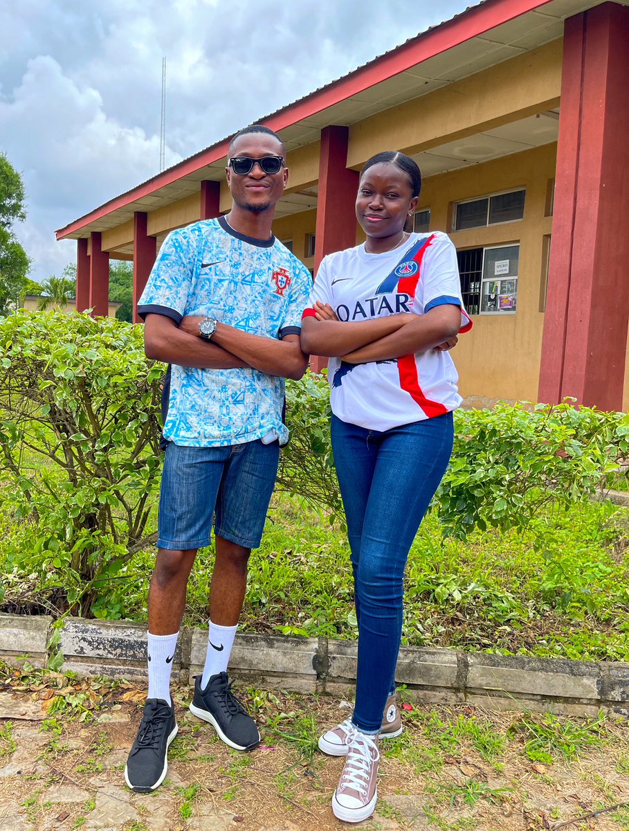 PelumiObidele's tweet photo. Day 3: Jersey Day 💯✅🥵🥶🥰

#Futaclass23 
#TheConquistadors
#jerseyday 
#futafybweek
#lastdaysinfuta https://t.co/5xFwFTcpmq