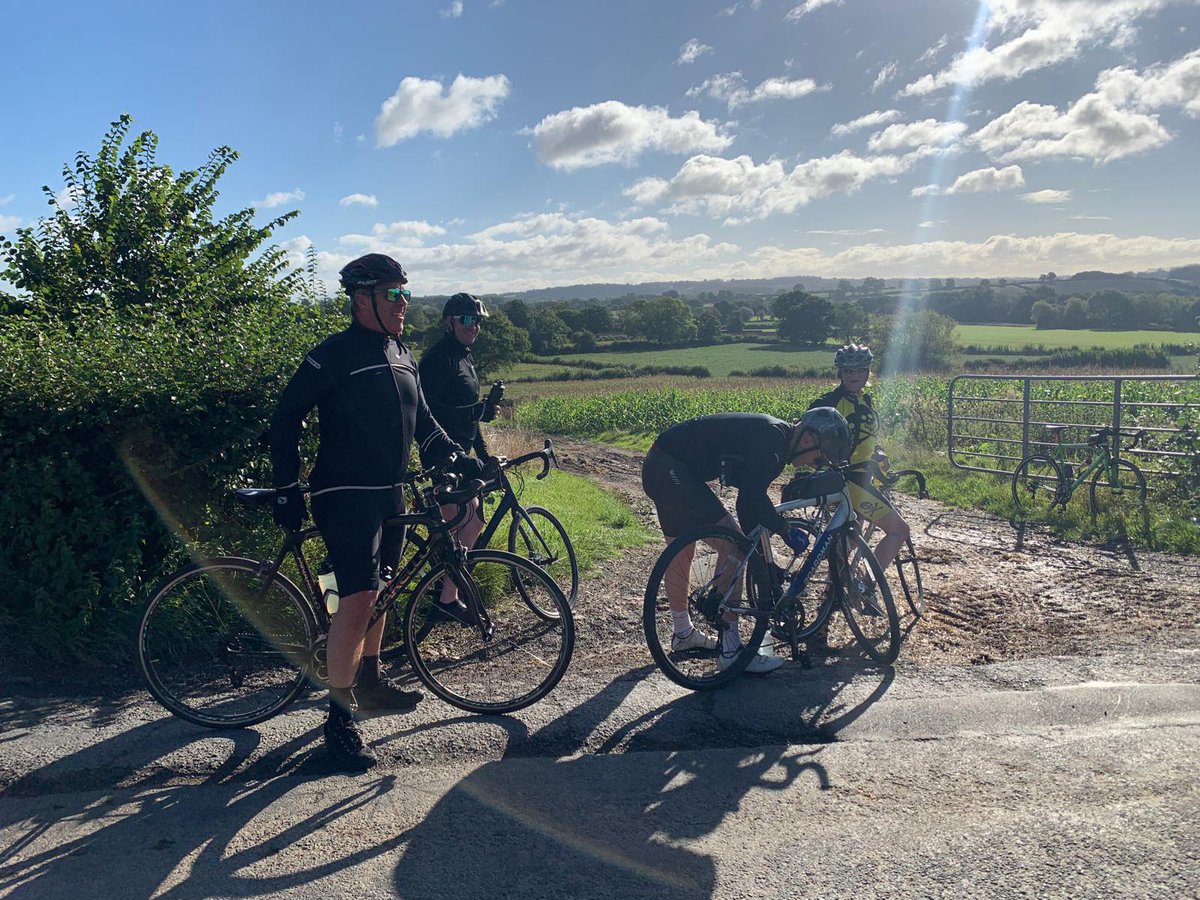 A2HH DAY 2: 11/09/24, Ludlow to Avonmouth and 76 miles covered. Second day in the saddle and another hard day, however the crew are being well looked after by our colleagues at Avonmouth Fire Station this evening. See attached link for more information - orlo.uk/mjc8L