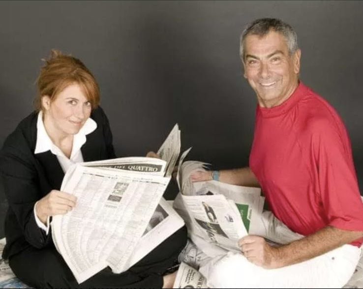 Ciao Luca, era il primo giorno che paura e…che risate! #LucaGiurato