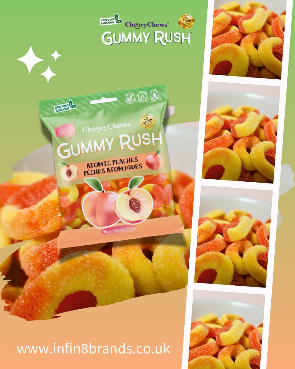 🍑 The perfect sweet treat for Autumn 🍑

🍬All 100% Halal Sweets🍬

Ready to stock Gummy Rush? Head over to our website!

#GummyRush #SweetLovers #HalalSweets #HalalFinds #HalalUK #SweetObsessed #CandyShop #SweetShop #SweetsUK #GummySweets #NaturalSweets #halalfood #halalfoodie