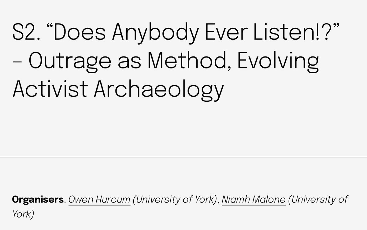 S2. “Does Anybody Ever Listen?” at #TAG45 is accepting abstracts: tag2024.wordpress.com/2024/09/05/s2-…