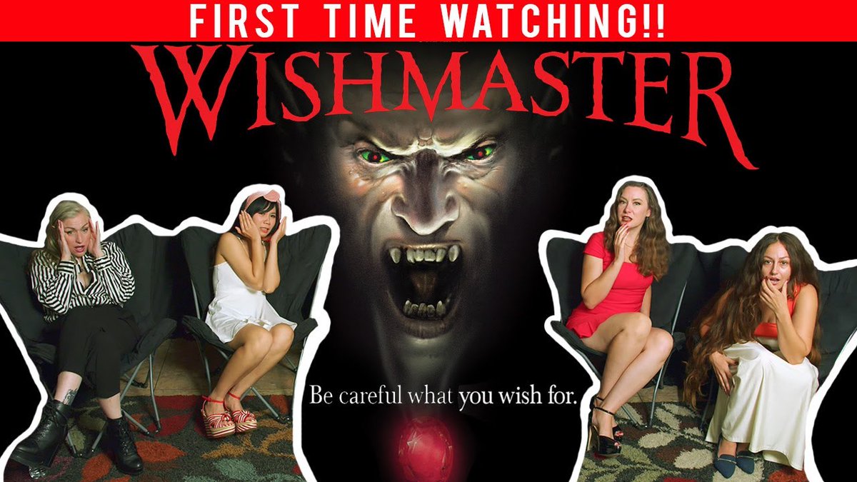 WISHMASTER 1ST TIME WATCHING 
youtu.be/YjMJN_8oZ7M
#finalgirlz #horror #HorrorCommunity #HorrorStories #horrormovie