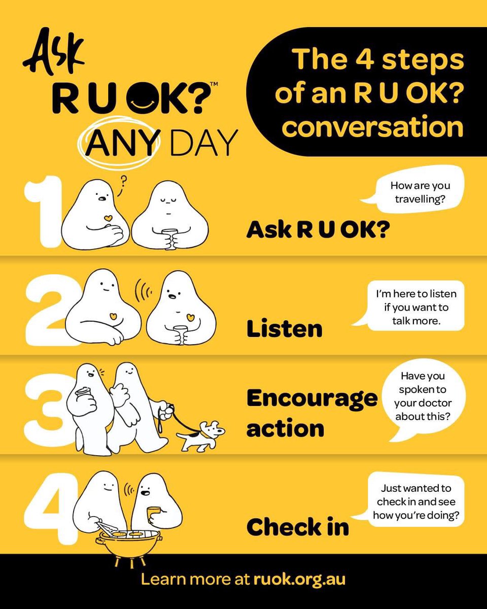 Murat Dizdar (@dizdarm) on Twitter photo It’s <a href="/ruokday/">Old R U OK? account (please use @ruokanyday)</a> – a timely reminder to check in on the people around us, as well as inspire & empower meaningful connections. Download a range of resources: ruok.org.au #ruokanyday It’s <a href="/ruokday/">Old R U OK? account (please use @ruokanyday)</a> – a timely reminder to check in on the people around us, as well as inspire & empower meaningful connections. Download a range of resources: ruok.org.au #ruokanyday