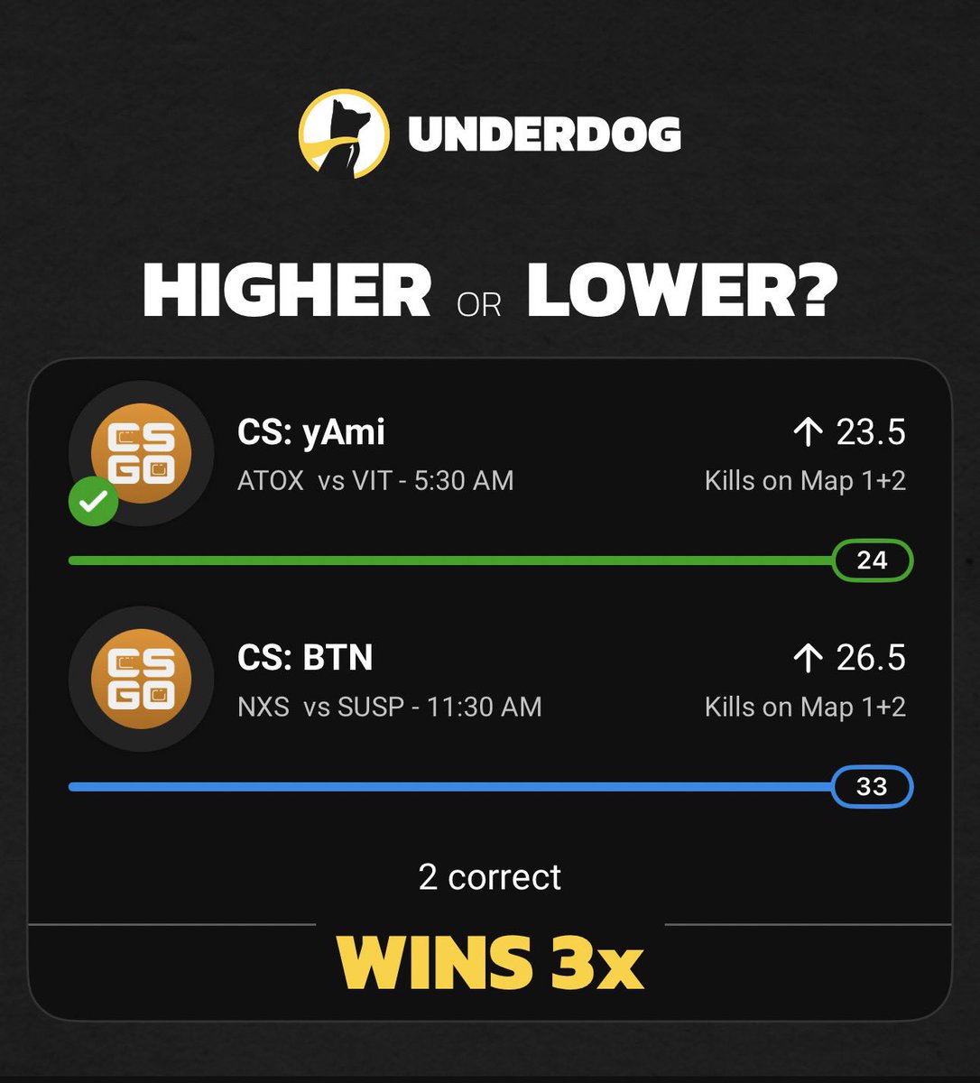 Another ☝🏼CS2 has been killing it today! ✅💰<a href="/propsmadeeasy/">Props Made Easy</a>