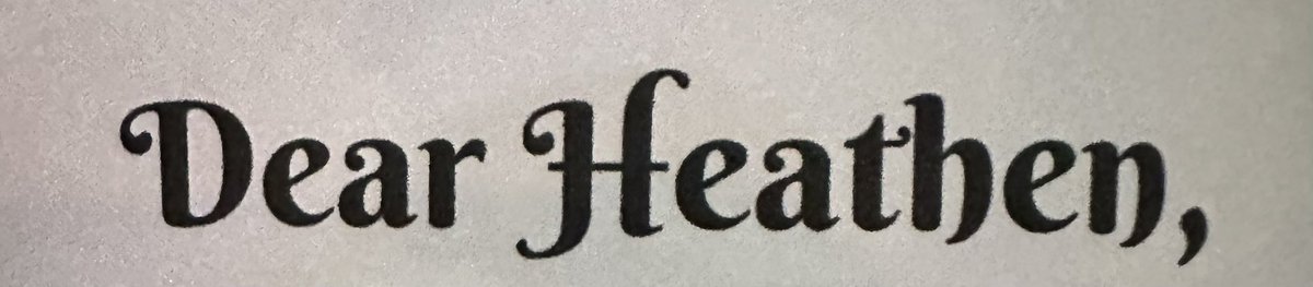 Got a letter today. It was addressed to me…I feel so seen right now.
