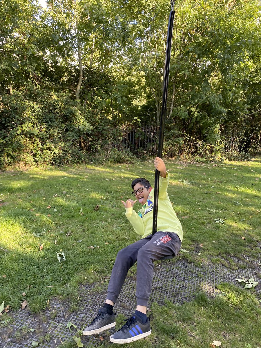 Play_Glos's tweet photo. We even squeezed in a park visit where our players enjoyed the zip line, and played rounds of โAmong Usโ with some excellent โplaying deadโ acting ๐ญ
@TNLComFund #Play2Nurture #ChildLedPlay #TimeToBe #PlayMatters https://t.co/qtdVusyzWH