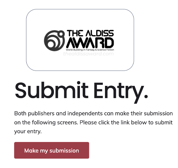 The Aldiss Award tweet media