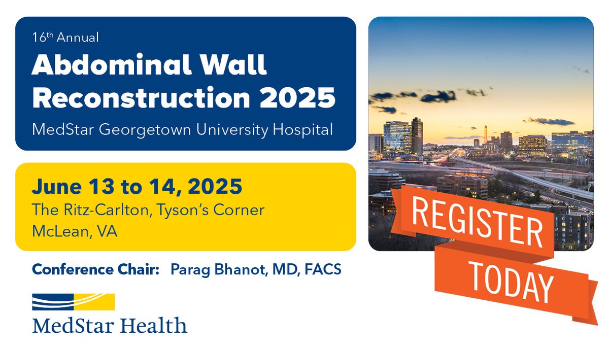 AWRConference's tweet image. 📢 Registration Now Open! 🏥
Join us for the 16th Annual AWR Conference!🔗 Register now to secure your spot and elevate your understanding of the complexities of hernia surgery - visit awrconference.com #herniafriends #herniasurgery #woundcare #medicalconference #awr24