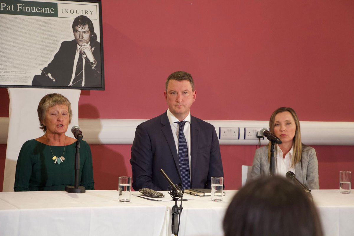 We now have a commitment from the new British government to hold a public inquiry into the murder of my father, Pat Finucane. 

This is a significant milestone, &amp; one which can now deliver truth &amp; justice.

I want to record my heartfelt thanks &amp; gratitude to each &amp; every person