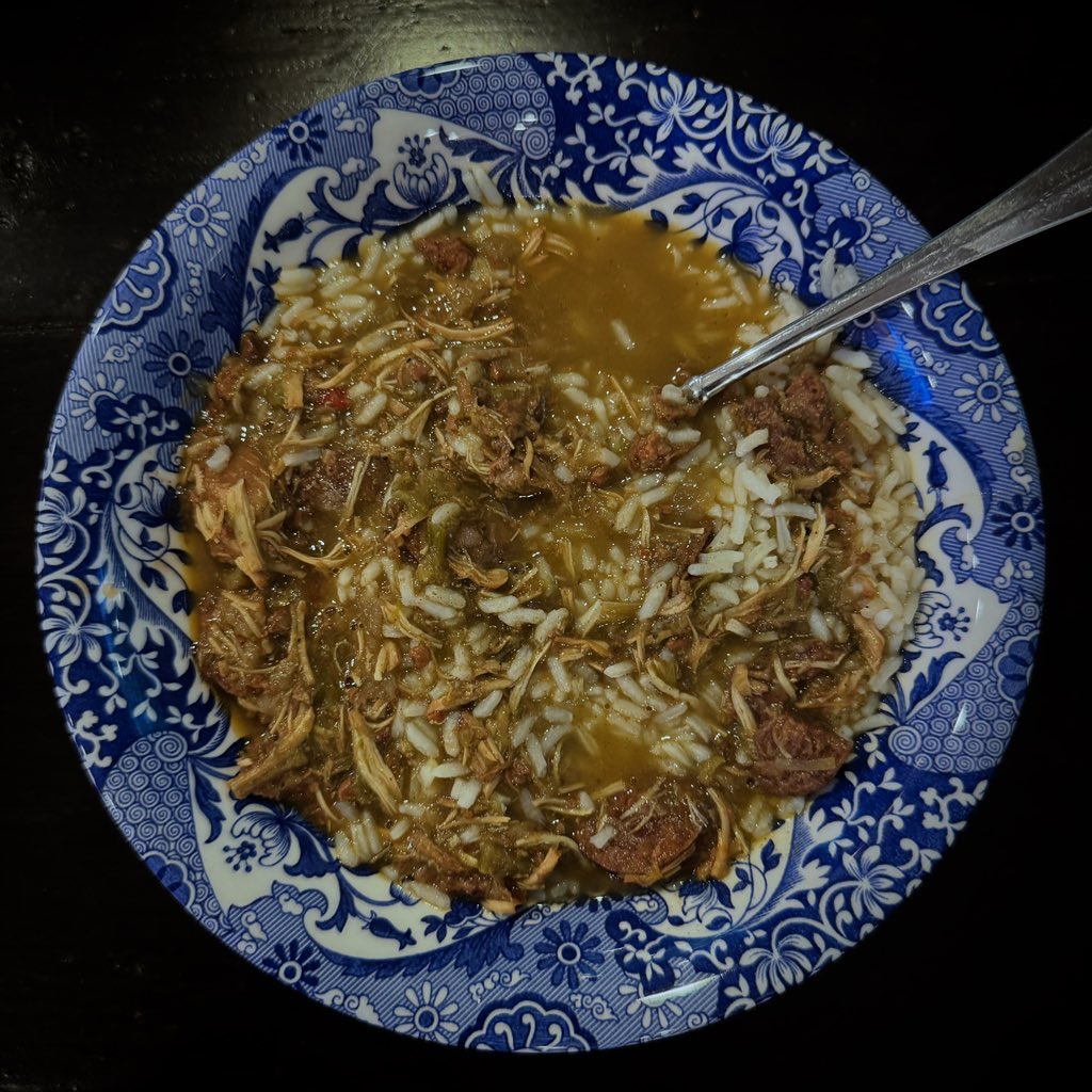 Take that Francine!

💙🌀

#gumbo
#louisiana 
#hurricane 
#hurricanefrancine