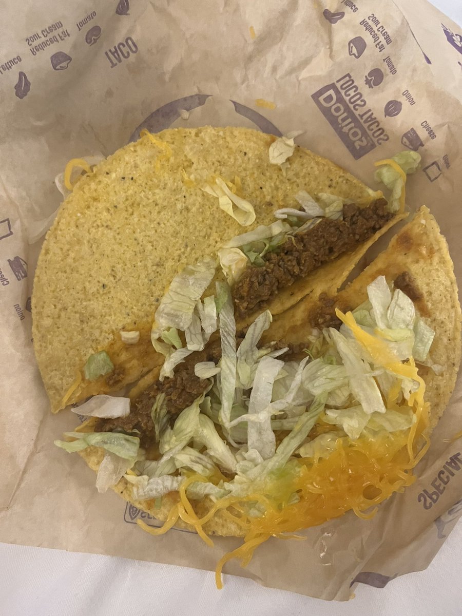 njrogo's tweet image. Hi @tacobell 
I purchased food from the Taco Bell Cantina on the Las Vegas strip and was extremely disappointed to see the amount of meat in my taco :/