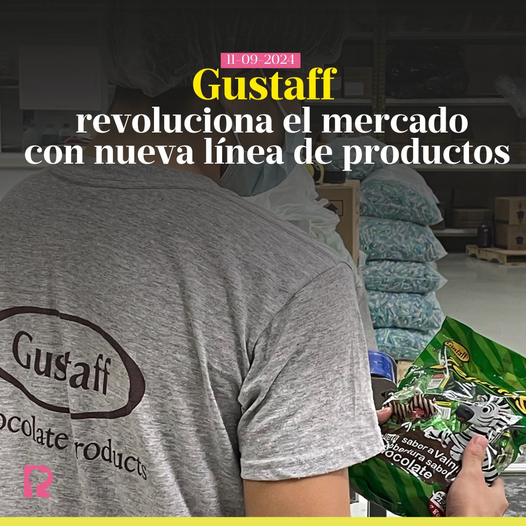 realidades593's tweet photo. ¡Gustaff revoluciona el mercado! 🍫
Gustaff, líder en la industria del chocolate, anunció el lanzamiento de su nueva línea de productos como parte de su estrategia de crecimiento sostenible.
#Cholate #Gustaff #Ecuador #Noticias #Lanzamiento #IndustriaEcuatoriana https://t.co/HzoDrZ9V0n