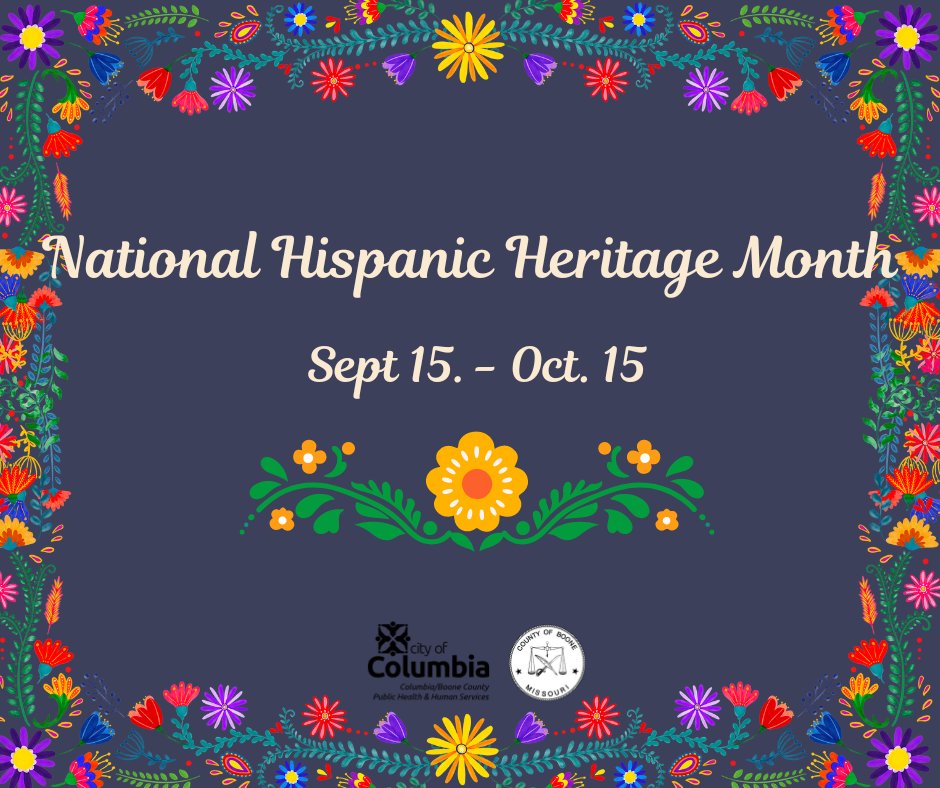 Hispanic Heritage Month begins today and goes until Oct. 15! During this time, we recognize those who in our community that share Hispanic and Latine heritage.