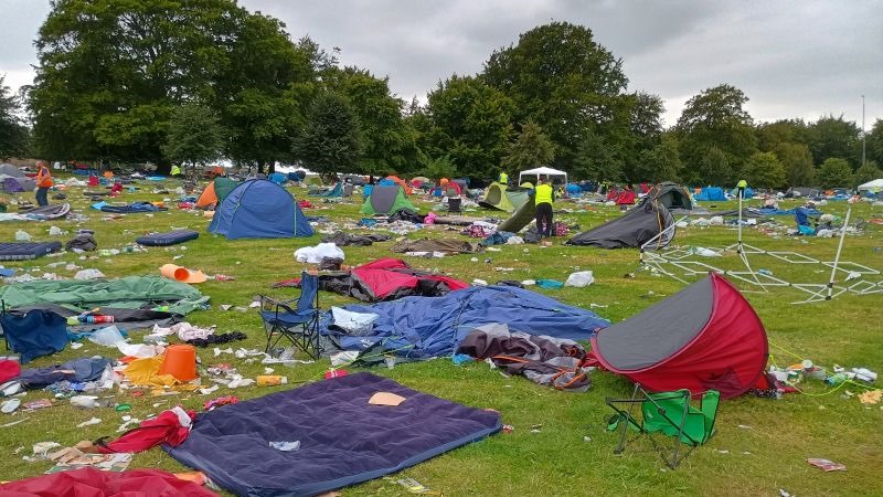NottmGreenFest's tweet photo. Despite mixed weather several thousand people enjoyed a free day out at the #GreenFestival

Thanks to mitigation measures put in place on the day, and our excellent recycling culture, the Arboretum was returned spotless, compared to other festivals!

https://t.co/AAGpGWZcWo https://t.co/qR9cP1ktYt