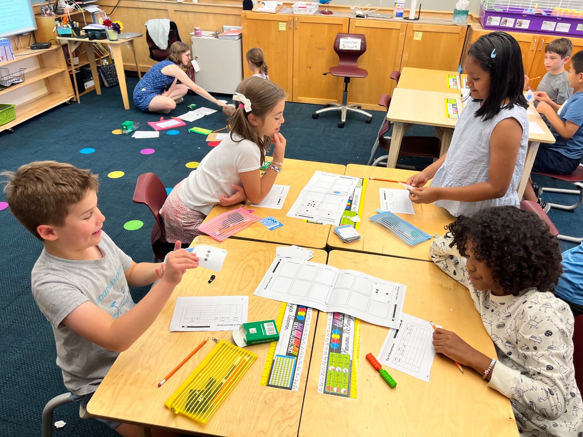 CaedmonFourth's tweet photo. Playing math games to develop number sense in #CaedmonGrade4 #CaedmonMath #TheCaedmonStory https://t.co/HldY2R7kTM