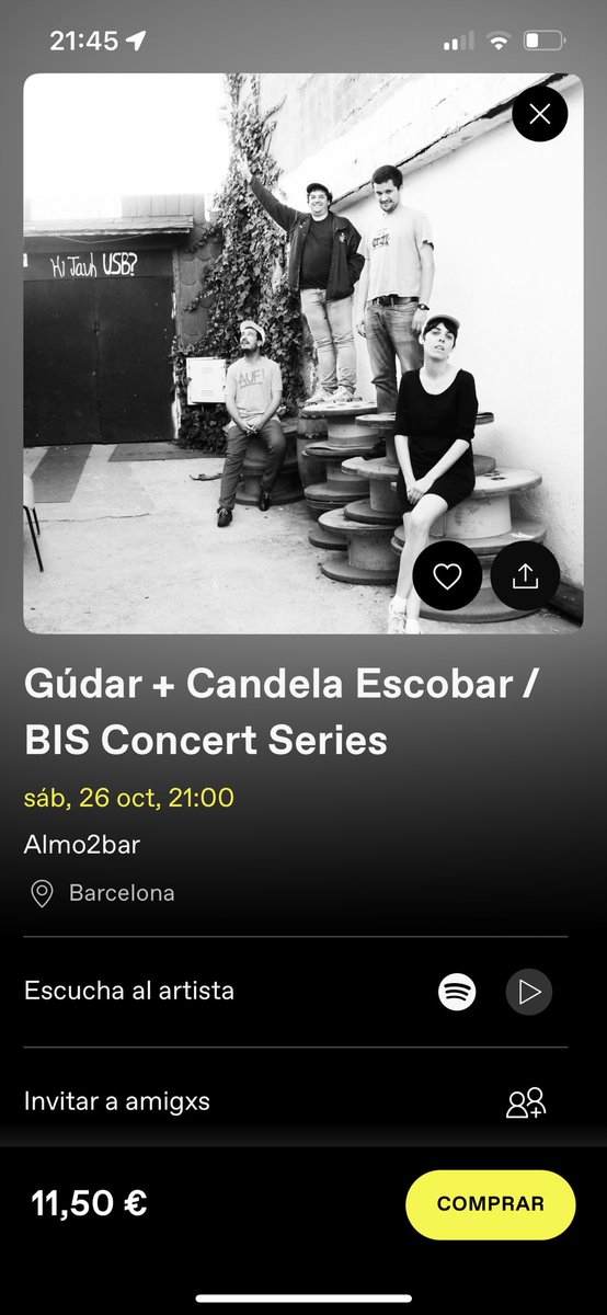 Tour capitales Gudari 🐣💥🎶

Sábado 12 de octubre junto a <a href="/LagosDeHinault/">Los lagos de Hinault</a> y Gran Líder en la <a href="/SalaElSol/">Sala El Sol</a> 
👇👇👇
link.dice.fm/1PVKavbrOMb?sh…

Sábado 26 de octubre junto a <a href="/candelaesga/">Candela</a> en <a href="/Almo2bar/">Almo2Bar Bcn</a> 
👇👇👇
link.dice.fm/AdbcGatrOMb?sh…