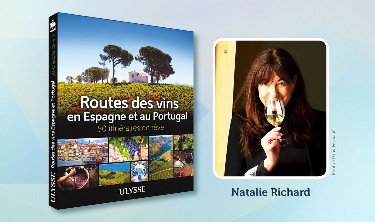 guidesulysse's tweet photo. Dialogue avec la sommelière Natalie Richard @NatalieRichard sur les Routes des vins en Espagne et au Portugal https://t.co/z15V9fN1qs https://t.co/bJbEYly8ZE