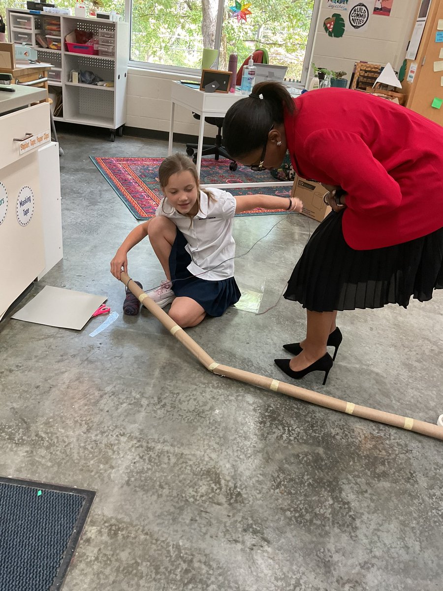 NicMartin2021's tweet image. Grade 4 students had a cardboard creation day in visual arts today; so many unique designs based on curiosity and interest #themvschool #learningwalk