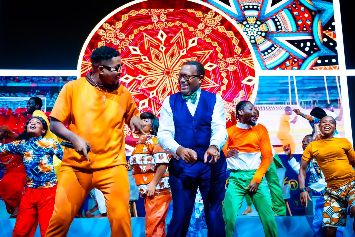 Akinwumi A. Adesina (@akin_adesina) on Twitter photo It was a fantastic 60th anniversary celebration of the African Development Bank! I love and respect the incredible talent and creativity of Africa’s youth. We will build a greater future for Africa together. <a href="/AfDB_Group/">African Development Bank Group</a> It was a fantastic 60th anniversary celebration of the African Development Bank! I love and respect the incredible talent and creativity of Africa’s youth. We will build a greater future for Africa together. <a href="/AfDB_Group/">African Development Bank Group</a>