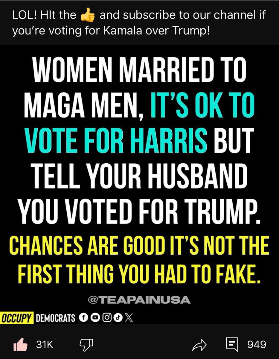iModelUSA's tweet photo. Breaking: Coward thug-bitch trump says he doesn’t want a second debate. 😂
Harris hit a flashpoint when trump said babies are killed after birth across America. Mod. Lindsay Davis  also had to correct that stupid-fuck. 😂
Don’t any of you MAGA-sluts see what’s happening here?
￼ https://t.co/lN2N3q6vS2