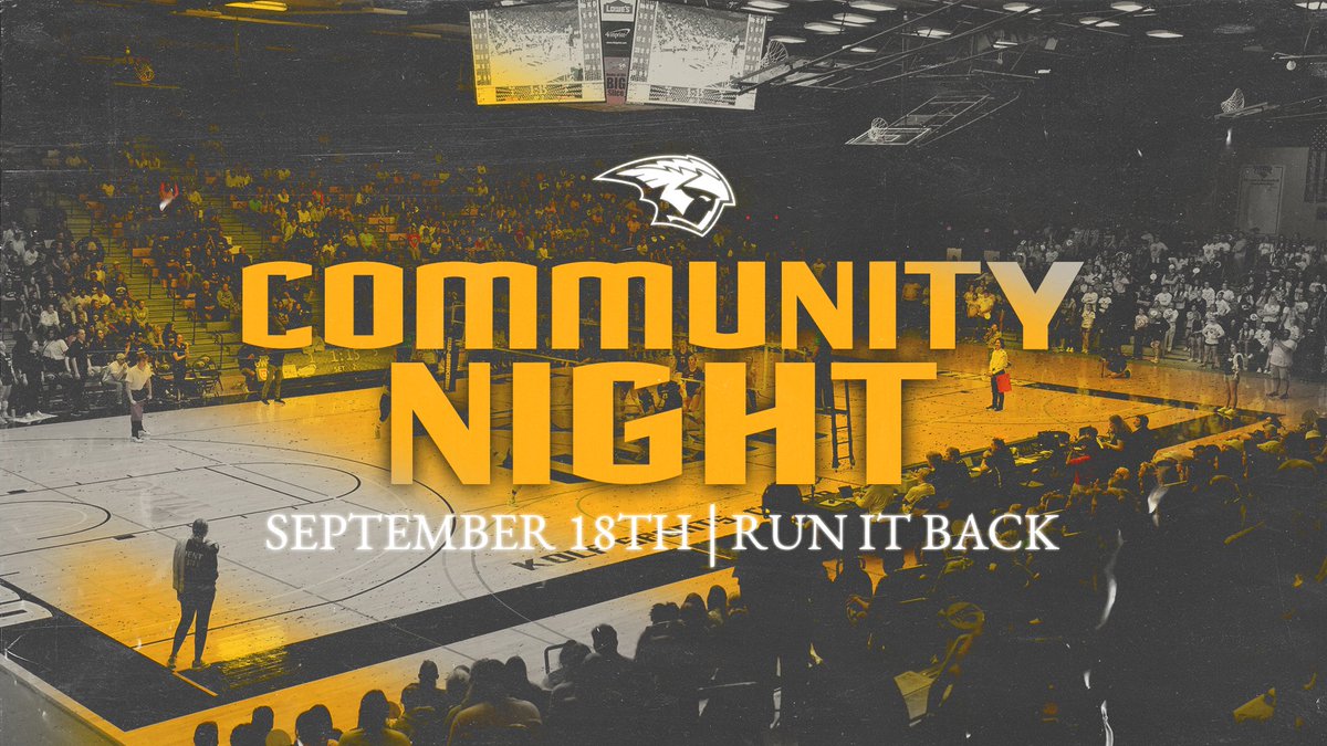 uwoshkosh's tweet image. Community Night🎉 - Join us Wednesday, Sept. 18 at 7 p.m. as UWO Women's Volleyball takes on UW-Whitewater at Kolf Sports Center! 🏐 Help us break the DIII attendance record—FREE for all!
Let’s make history together! 💛🖤 #TitanPride #UWOshkosh #UWOVolleyball