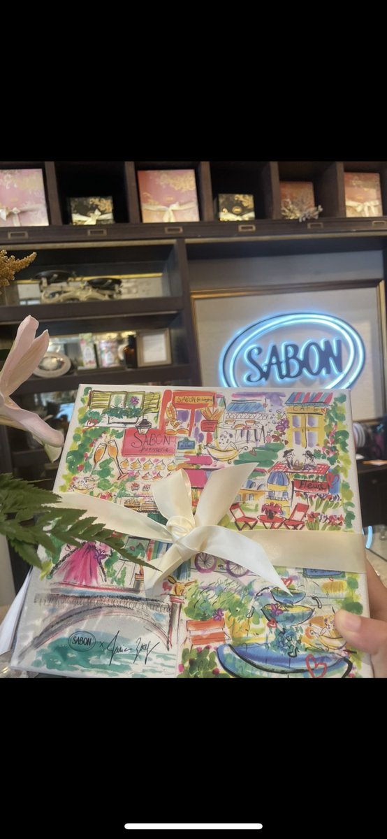 My collection in the #sabon stores🥹❤️✨😊
