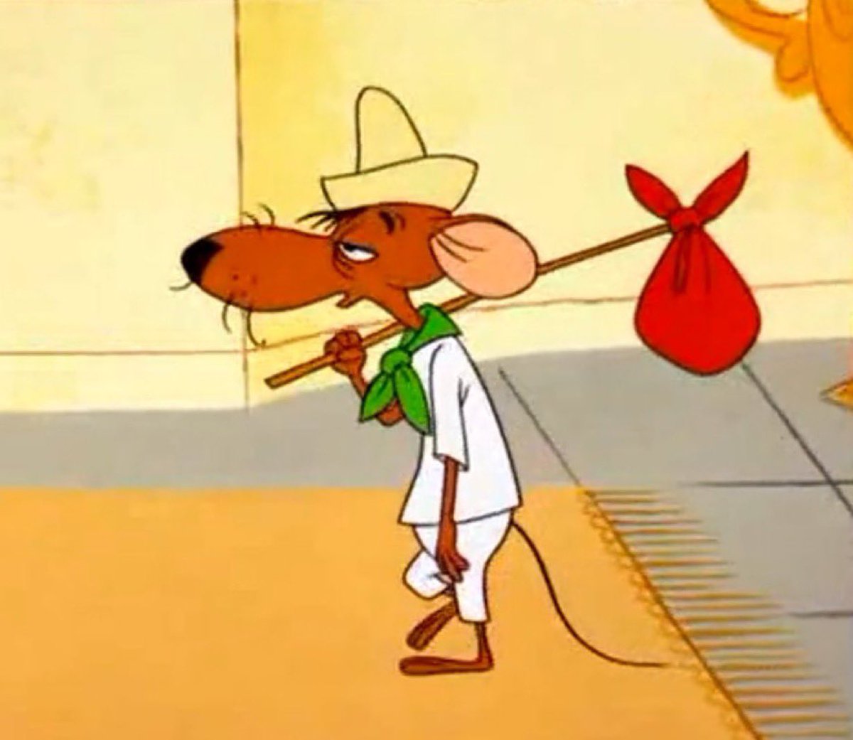 When you’re talking about underutilized Looney Tunes characters, I’m coming to the table with Slowpoke Rodriguez.